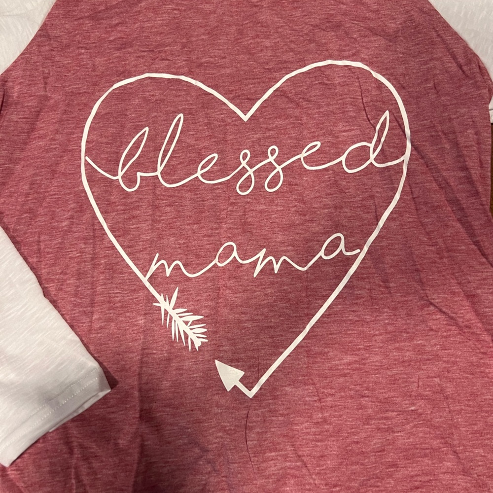 Women’s blessed mama shirt